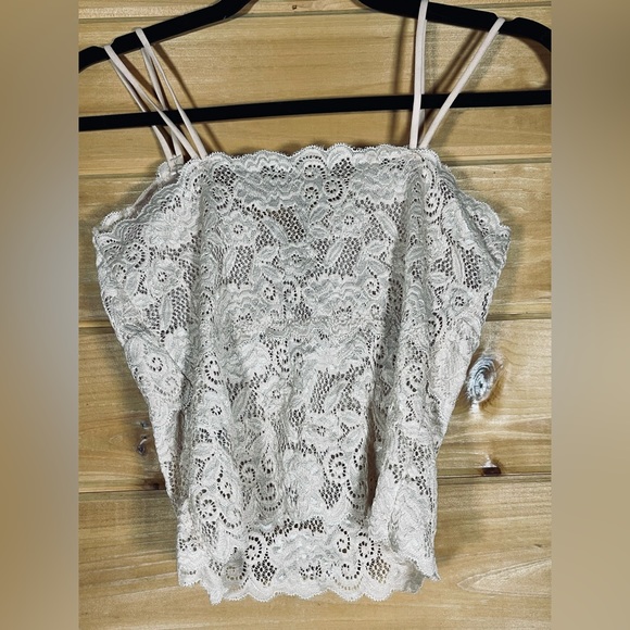 NWT LACE BRALETTE TAN NEW MIX L/XL - Picture 6 of 7